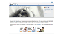 Desktop Screenshot of dnalabs.com.au